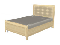 Кровать КР-2034 (1,8х2,0) серый Оникс