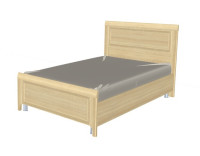 Кровать КР-2023 (1,6х2,0) серый Оникс