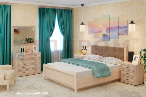 Спальня Карина 5 После того, как вы сделаете заказ, мебель придет на московский склад в течении 10-12 рабочих дней