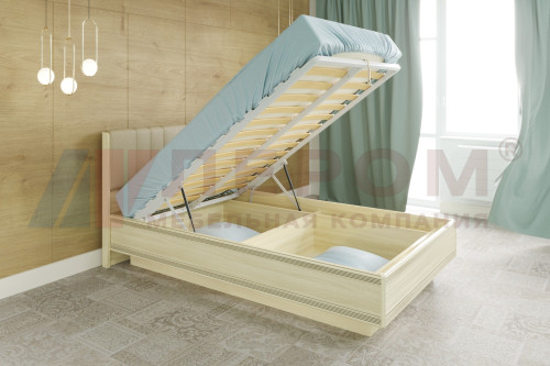 Кровать КР-1011 (1,2х2,0) с подъемным механизмом После того, как вы сделаете заказ, мебель придет на московский склад в течении 10-12 рабочих дней