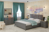 Спальня Карина 5 в цвете Серый Оникс