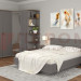 Спальня Карина 8 в цвете Серый Оникс - Гикори Джексон темный+Серый Оникс (ГТ-СО)